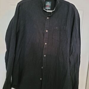 𝅺RACING green size large NWOT Green Bottom down long sleeve Dress shirt Green